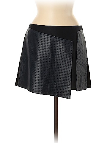Wayne Leather Skirt (view 1)