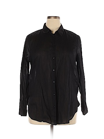 Divided by H&M Long Sleeve Button-Down Shirt (view 1)