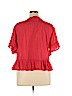 Knox Rose Red Short Sleeve Blouse Size XL - photo 2