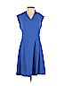 Marc New York 100% Polyester Blue Casual Dress Size 0 - photo 1