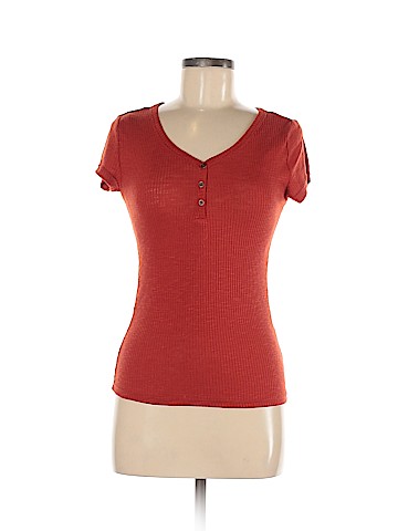 No Boundaries Short Sleeve Henley (view 1)