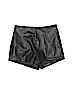 Forever 21 100% Polyethylene Black Faux Leather Shorts Size S - photo 1