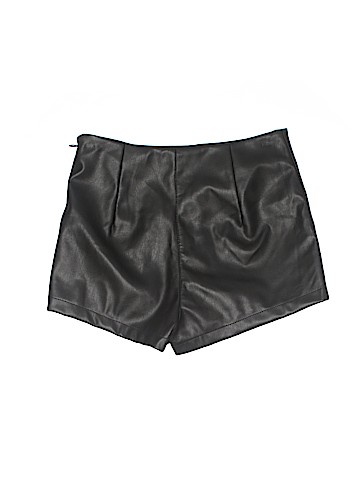 Forever 21 Faux Leather Shorts (view 2)
