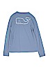 Vineyard Vines 100% Cotton Graphic Blue Long Sleeve T-Shirt Size 18 - photo 2