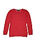 Philippe Le Bac 100% Cashmere Red Cashmere Pullover Sweater Size 1 - photo 1