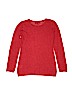 Philippe Le Bac 100% Cashmere Red Cashmere Pullover Sweater Size 1 - photo 2