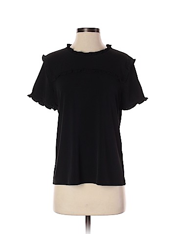 Karl Lagerfeld Paris Short Sleeve Top (view 1)