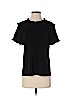 Karl Lagerfeld Paris Black Short Sleeve Top Size S - photo 1