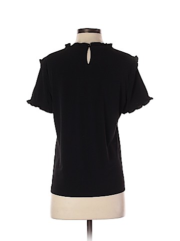 Karl Lagerfeld Paris Short Sleeve Top (view 2)