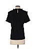 Karl Lagerfeld Paris Black Short Sleeve Top Size S - photo 2