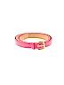 J.Crew 100% Leather Solid Pink Leather Belt Size L - photo 1