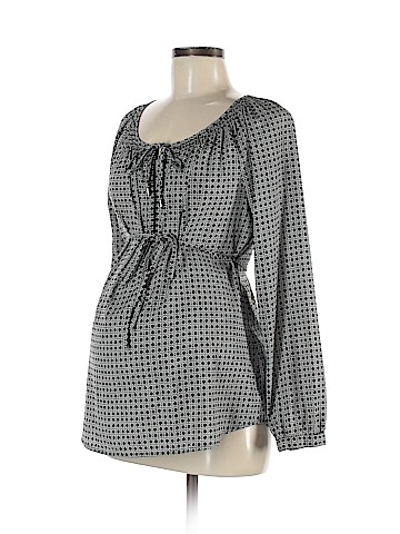 Motherhood Long Sleeve Blouse (view 1)