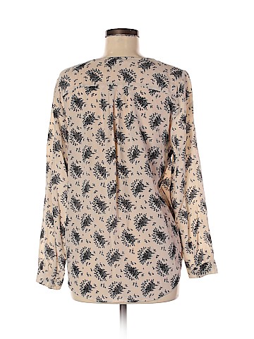 Joie Long Sleeve Silk Top (view 2)