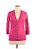Zenana Outfitters Pink Cardigan Size XL - photo 1
