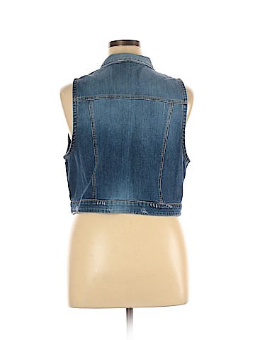 Karen Kane Denim Vest (view 2)