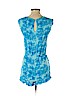 Wet Seal 100% Rayon Blue Romper Size S - photo 2