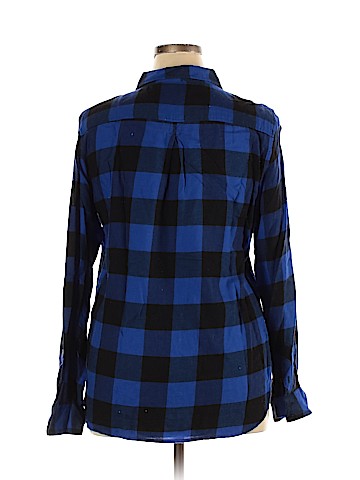 American Eagle Outfitters Long Sleeve Button-Down Shirt (view 2)