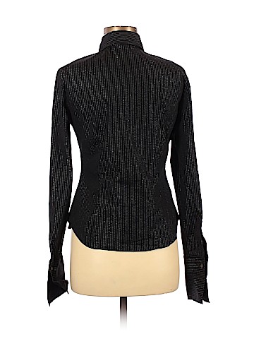 Lafayette 148 New York Long Sleeve Button-Down Shirt (view 2)