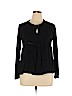 Knox Rose Black Long Sleeve Top Size XL - photo 1