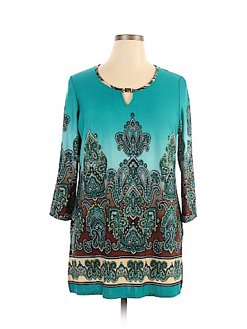 Notations Long Sleeve Top (view 1)