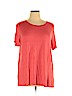 Old Navy 100% Rayon Orange Short Sleeve T-Shirt Size XL - photo 1