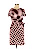 Diane von Furstenberg 100% Silk Pink Casual Dress Size 14 - photo 1