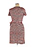 Diane von Furstenberg 100% Silk Pink Casual Dress Size 14 - photo 2