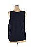 H&M Blue Sleeveless Blouse Size XL - photo 2