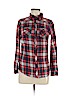H&M Red Long Sleeve Button-Down Shirt Size 6 - photo 1