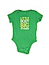 Old Navy 100% Cotton Green Short Sleeve Onesie Size 3-6 mo - photo 1