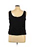 Alex Evenings 100% Polyester Black Sleeveless Top Size 1X - photo 2