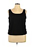 Alex Evenings 100% Polyester Black Sleeveless Top Size 1X - photo 1