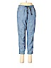 Point Sur 100% Cotton Blue Casual Pants Size 6 (petite) - photo 1