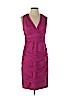 Carmen Marc Valvo 100% Silk Pink Cocktail Dress Size 6 - photo 1