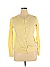 Ann Taylor LOFT Outlet 100% Cotton Yellow Cardigan Size XL - photo 1