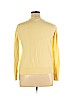 Ann Taylor LOFT Outlet 100% Cotton Yellow Cardigan Size XL - photo 2