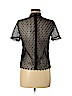 Zara 100% Polyester Black Short Sleeve Blouse Size XS - photo 2