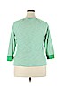 Lauren Jeans Co. 100% Cotton Green 3/4 Sleeve Top Size XL - photo 2