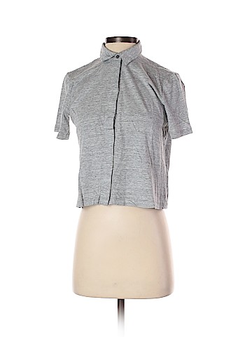 Club Monaco Short Sleeve Button-Down Shirt (view 1)