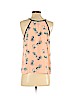 Aqua 100% Polyester Pink Sleeveless Blouse Size XS - photo 2
