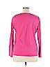 Lane Bryant 100% Cotton Pink Long Sleeve T-Shirt Size 14 - photo 2