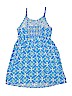 Old Navy 100% Rayon Blue Dress Size M (kids) - photo 2