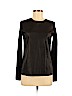 Vince. 100% Leather Black Leather Top Size M - photo 1