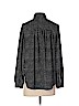 H&M 100% Polyester Black Long Sleeve Blouse Size 4 - photo 2
