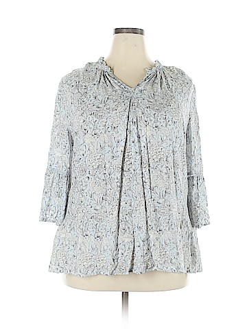 Cato 3/4 Sleeve Blouse (view 1)