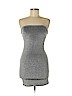 Forever 21 Silver Cocktail Dress Size M - photo 1