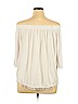 Kim & Cami White Short Sleeve Top Size 1X - photo 2
