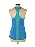 Nike 100% Polyester Blue Active Tank Size L - photo 2
