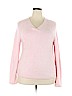 Croft & Barrow Pink Pullover Sweater Size XL - photo 1