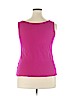 DressBarn 100% Cotton Pink Tank Top Size 1X - photo 2